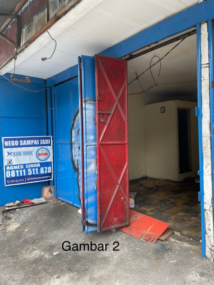 Kios disewakan di Kemanggisan Palmerah Jakarta Barat